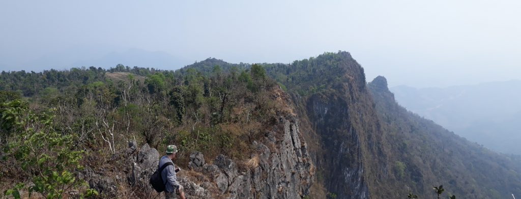 Views to the North from the mountain top